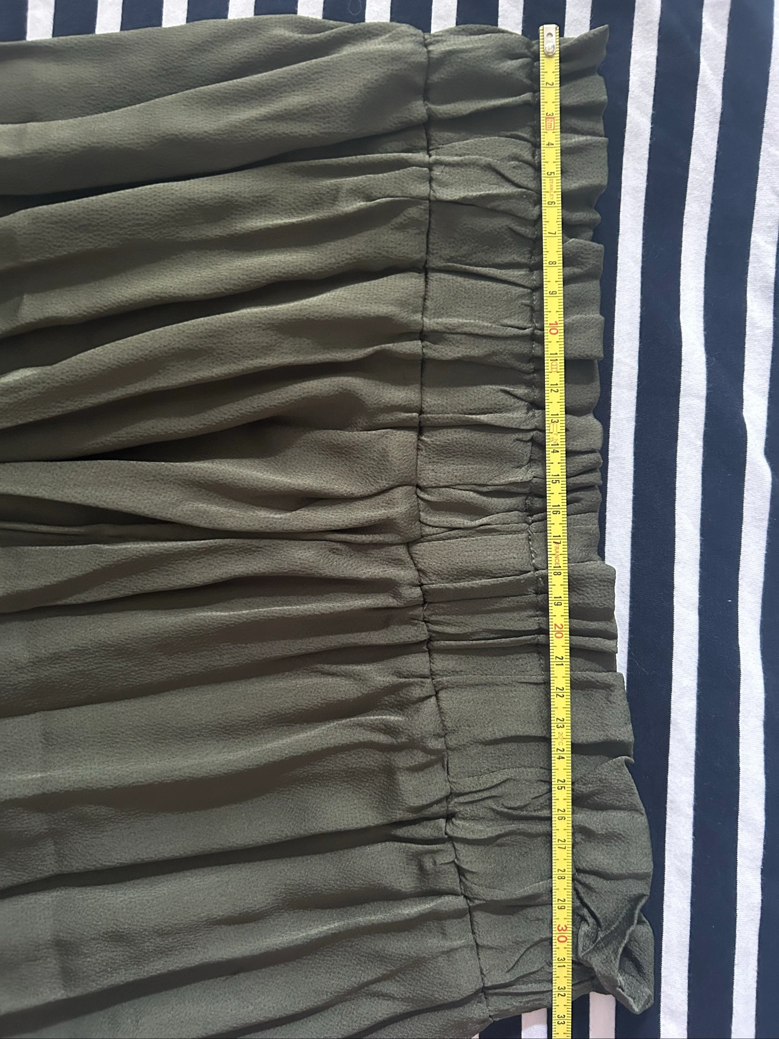Falda larga plisada color caqui Betty Barclay (36/38) – photo 3